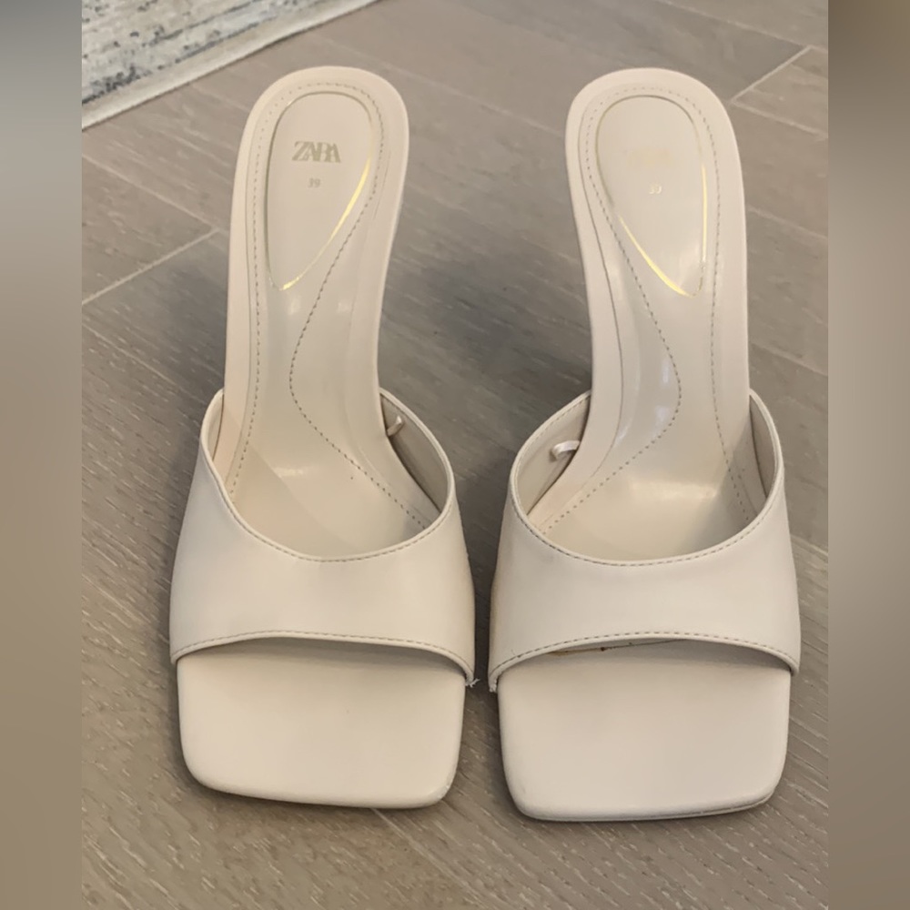 Zara Nude Heels